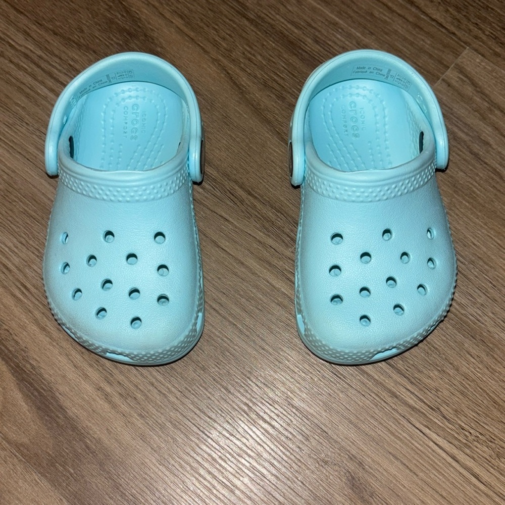 Light Blue Crocs